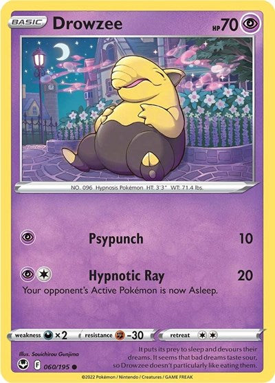 Drowzee (SWSH12: Silver Tempest) Light Play