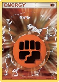 Fighting Energy (Holon Phantoms) Damaged / Poor Holofoil