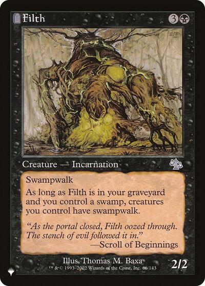 Filth (The List) Damaged / Poor