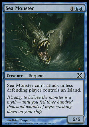 Sea Monster (10th Edition) Light Play
