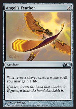 Angel's Feather (Magic 2011 Core Set) Light Play
