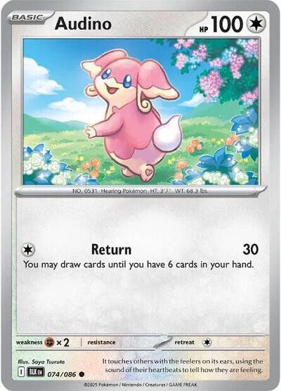 Audino (SV: Black Bolt) Light Play