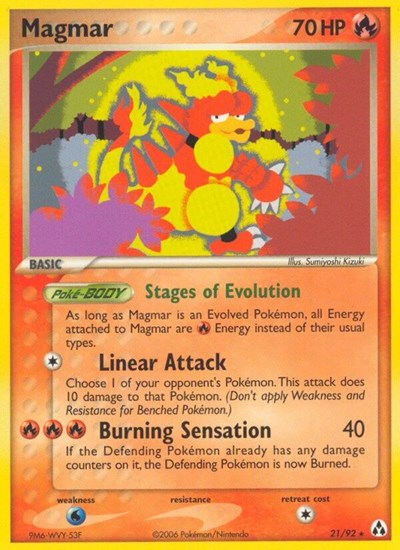 Magmar (Legend Maker) Medium Play
