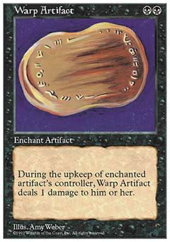 Warp Artifact (5th Edition) Damaged / Poor