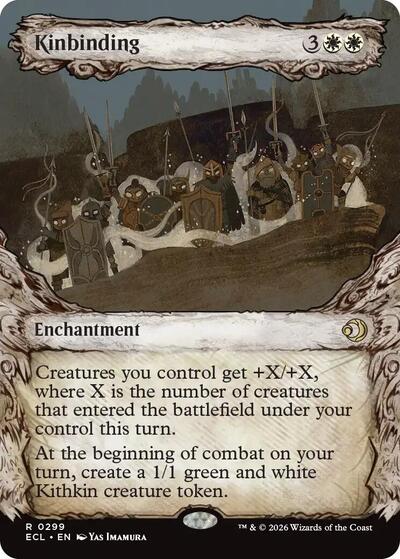 Kinbinding (Showcase) (Lorwyn Eclipsed) Near Mint Foil