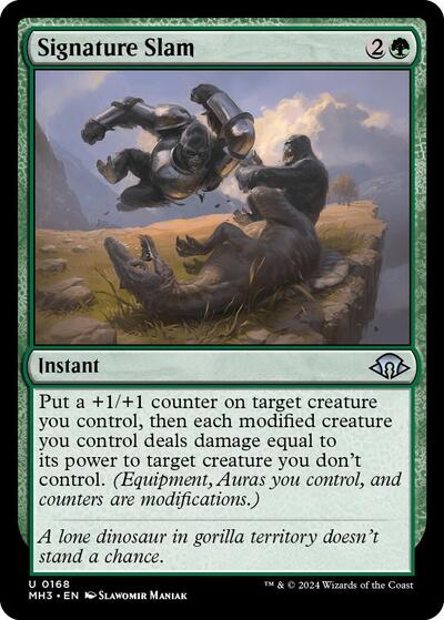 Signature Slam (Modern Horizons 3) Light Play