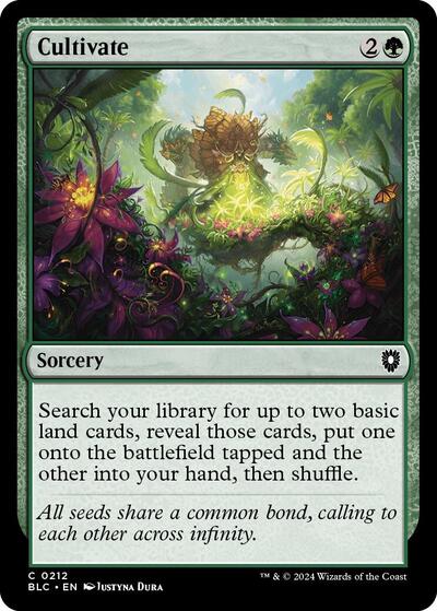 Cultivate (Commander: Bloomburrow) Light Play