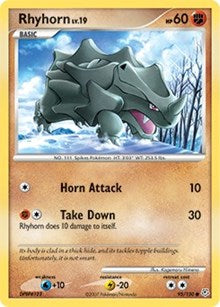 Rhyhorn (Diamond and Pearl) Medium Play