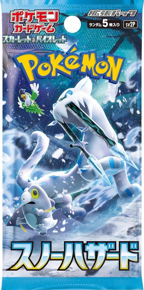 Snow Hazard Booster Pack - Pokemon Japan