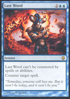 Last Word (Darksteel) Light Play