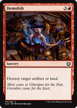 Demolish (Kaladesh) Light Play