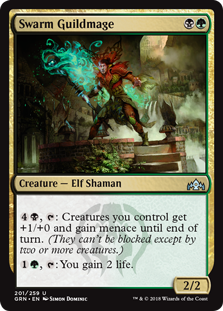 Swarm Guildmage (Guilds of Ravnica) Light Play