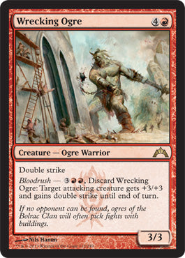 Wrecking Ogre (Gatecrash) Light Play