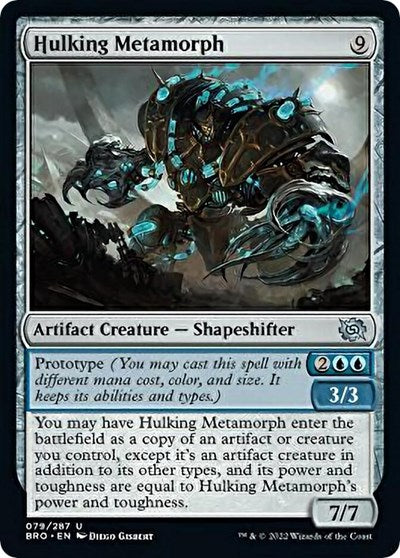 Hulking Metamorph (The Brothers' War) Light Play