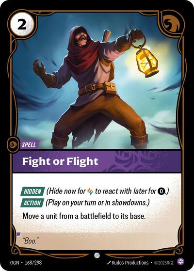 Fight or Flight (Origins) Light Play