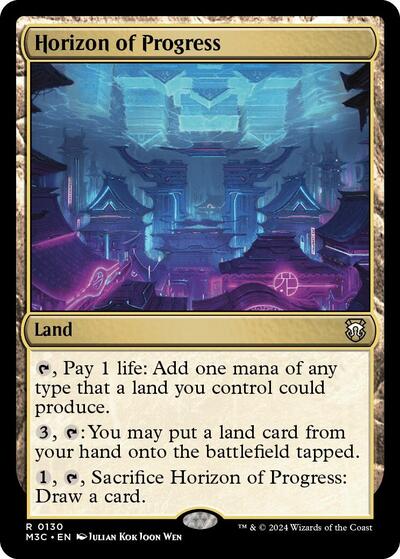 Horizon of Progress (Commander: Modern Horizons 3) Light Play