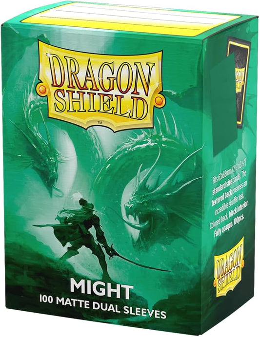 Dragon Shield Dual Matte Standard Sleeves - Might (100-Pack) - Dragon Shield Card Sleeves