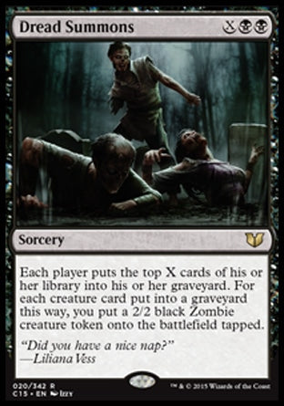 Dread Summons (Commander 2015) Medium Play