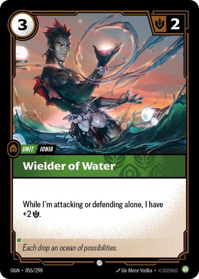 Wielder of Water (Origins) Light Play