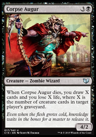 Corpse Augur (Commander 2015) Light Play