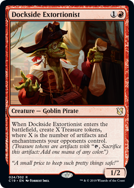 Dockside Extortionist (Commander 2019) Light Play