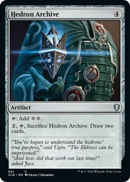 Hedron Archive (Commander Legends: Battle for Baldur's Gate) Light Play