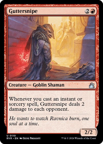 Guttersnipe (Ravnica Remastered) Light Play