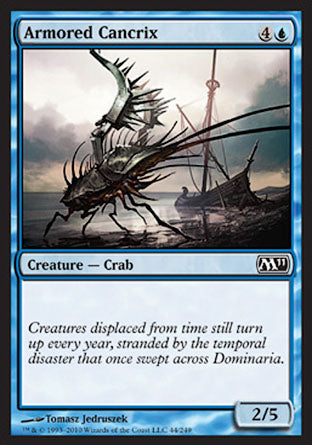 Armored Cancrix (Magic 2011 Core Set) Light Play