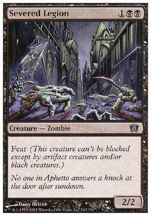 Severed Legion (8th Edition) Light Play