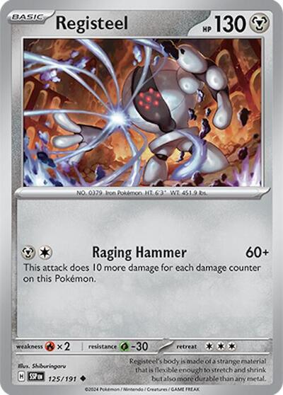 Registeel (SV08: Surging Sparks) Light Play