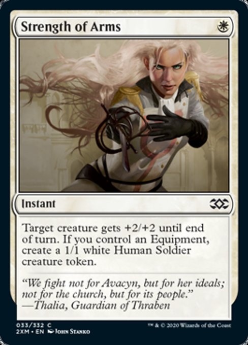 Strength of Arms (Double Masters) Light Play