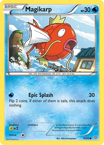 Magikarp (XY - Ancient Origins) Damaged / Poor