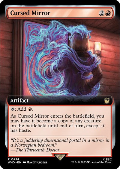 Cursed Mirror (Extended Art) (Universes Beyond: Doctor Who) Light Play