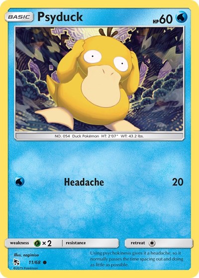 Psyduck (Hidden Fates) Light Play