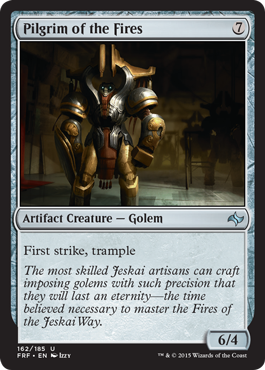 Pilgrim of the Fires (Fate Reforged) Light Play