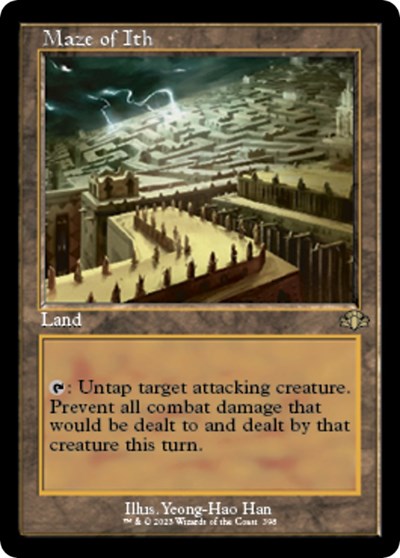 Maze of Ith (Retro Frame) (Dominaria Remastered) Light Play