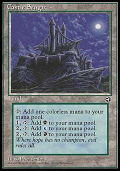Castle Sengir (Homelands) Heavy Play
