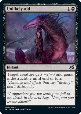 Unlikely Aid (Ikoria: Lair of Behemoths) Light Play