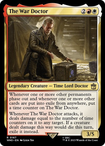 The War Doctor (Universes Beyond: Doctor Who) Light Play