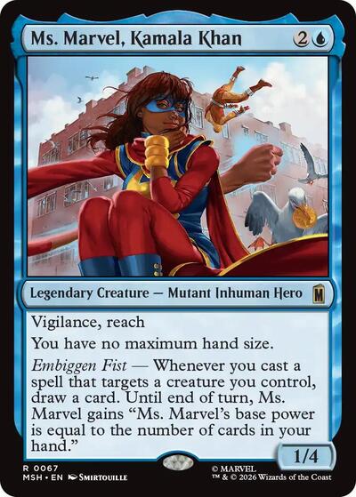Ms. Marvel, Kamala Khan (Marvel Super Heroes) Light Play