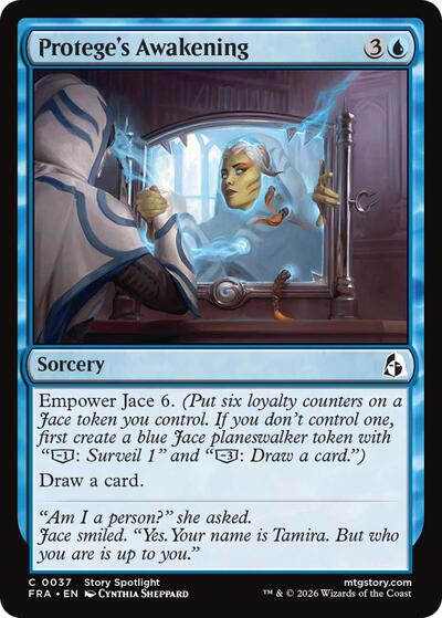 Protege's Awakening (Reality Fracture) Light Play Foil