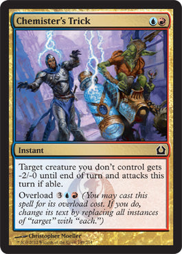 Chemister's Trick (Return to Ravnica) Light Play