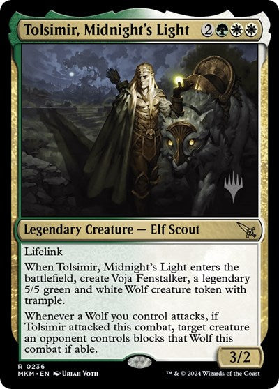 Tolsimir, Midnight's Light (Promo Pack: Murders at Karlov Manor) Light Play