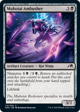 Mukotai Ambusher (Kamigawa: Neon Dynasty) Light Play
