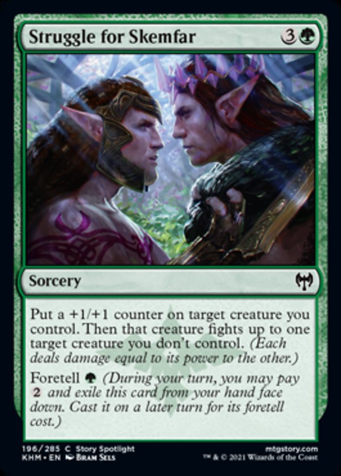 Struggle for Skemfar (Kaldheim) Light Play Foil
