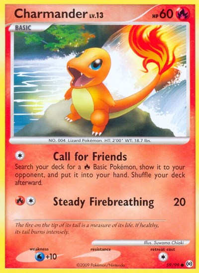 Charmander (Arceus) Damaged / Poor