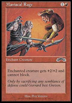 Maniacal Rage (Exodus) Light Play