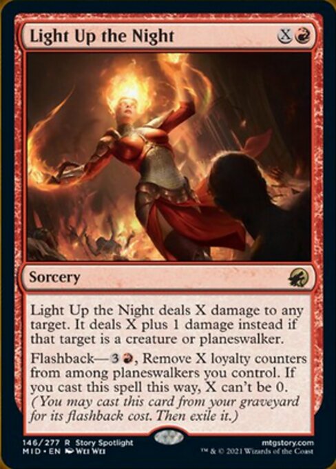 Light Up the Night (Innistrad: Midnight Hunt) Light Play