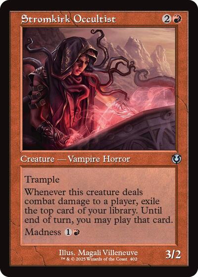 Stromkirk Occultist (Retro Frame) (Innistrad Remastered) Light Play
