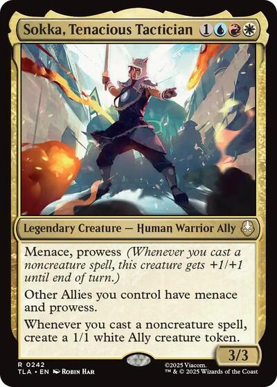 Sokka, Tenacious Tactician (Avatar: The Last Airbender) Light Play